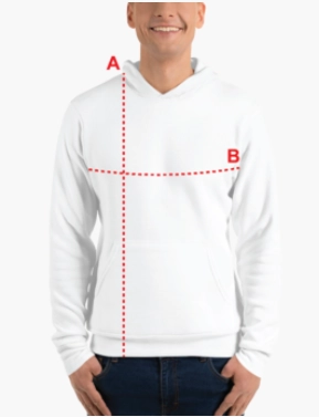 Hoodie Größe ermitteln