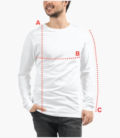 Größe ermitteln Langarmshirt