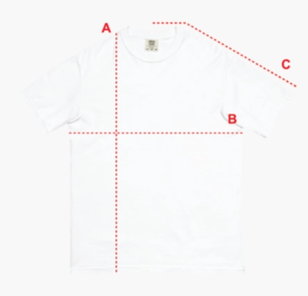 Größe ermitteln T-Shirt Ivory